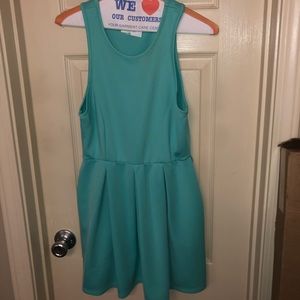Noble U teal dress